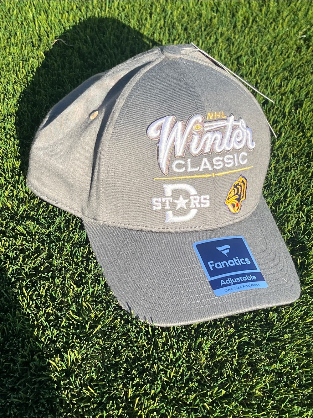 Gray Winter Classic Stars Predators Adjustable Hat Cotton Bowl 2020 Dallas